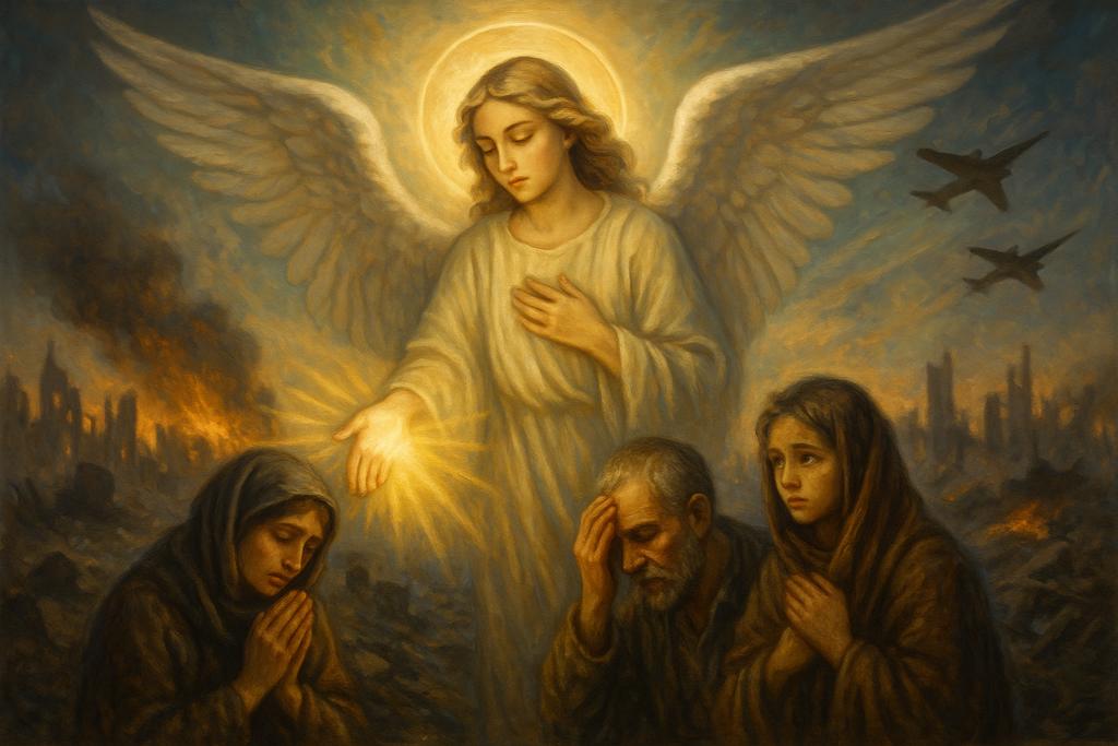 Preghiera Cantata all'Angelo della Pace per la Fine dei Conflitti